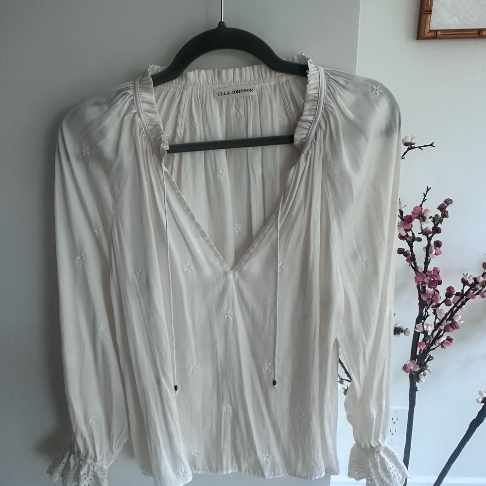 Ulla Jonson eyelet shirt size 2